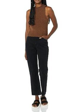 NWT Amazon Essentials Women's Brown Sweater Vest